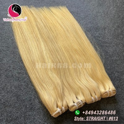 14 inch Blonde Weave Hair Straight Remy Hair