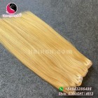 18 pouces de cheveux blonds tissent les cheveux remy droite