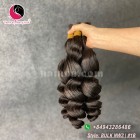 Extensões de cabelo virgem de 14 polegadas - dupla ondulada