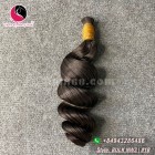 Extensiones virginales del pelo de 16 pulgadas ponytail - solo ondulado