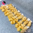 24 inch Cheap Blonde Human Hair Weave - Natural Wavy