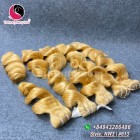 Extensions de cheveux remy ondulés blonds de 22 pouces