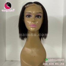 Silky Straight 2x4 lace closure wigs 8 inches 180% Density