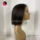 Silky Straight 2x4 lace closure wigs 8 inches 180% Density