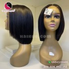 Vietnamese Straight 2x4 lace closure wigs 10 inches 180% Density