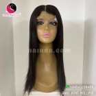 Straight 2x4 lace closure wigs 16 inches 180% Density