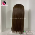 Piano Straight 2x4 lace closure wigs 18 inches 180% Density