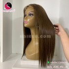 Piano Straight 2x4 lace closure wigs 18 inches 180% Density