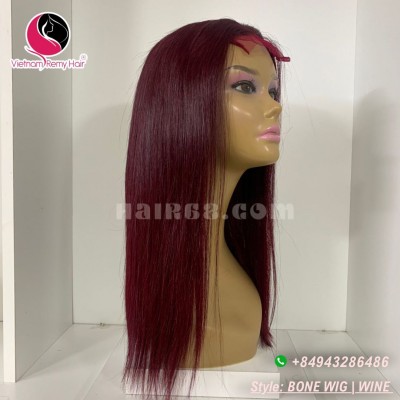 Kinky Straight 2x4 lace closure wigs 22 inches 180% Density