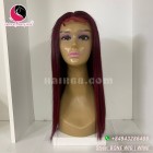 Kinky Straight 2x4 lace closure wigs 22 inches 180% Density