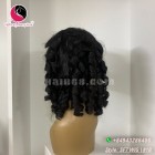 Wavy 2x4 lace closure wigs 14 inches 180% Density