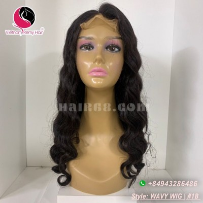 Bottom Loose Wavy 2x4 lace closure wigs 24 inches 180% Density 