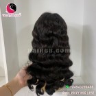 Bottom Loose Wavy 2x4 lace closure wigs 24 inches 180% Density 