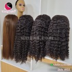 Goddess Wavy 2x4 lace closure wigs 26 inches 180% Density