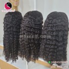 Candy Curly 2x4 lace closure wigs 24 inches 150% Density