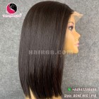 Straight 4x4 lace closure wigs 12 inches 180% Density