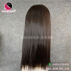 Straight 4x4 lace closure wigs 24 inches 180% Density