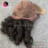 Classic wavy 4x4 lace closure wigs 8 inches 180% Density