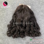 wavy hairstyle 4x4 lace closure wigs 10 inches 180% Density