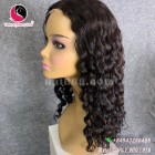 Deep Wavy 4x4 lace closure wigs 24 inches 180% Density