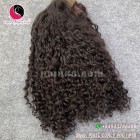 Curly textures 4x4 lace closure wigs 12 inches 180% Density