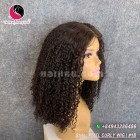 Pixel curly 4x4 lace closure wigs 16 inches 180% Density