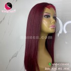 Natural Straight 5x5 lace closure wigs 12 inches 150% Density