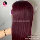 Piano Straight 5x5 lace closure wigs 18 inches 180% Density