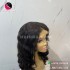 Vietnamese Wavy 5x5 lace closure wigs 10 inches 180% Density