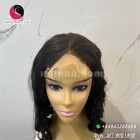 Wavy 5x5 lace closure wigs 14 inches 180% Density