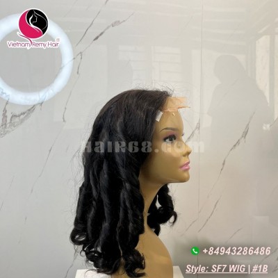 Body Wavy 5x5 lace closure wigs 20 inches 180% Density