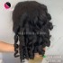 Exotic Wavy 5x5 lace closure wigs 24 inches 180% Density