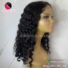 Bouncy Curly 5x5 lace closure wigs 28 inches 150% Density