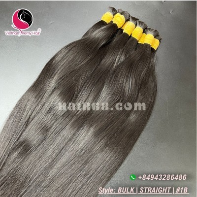 20 inch Remy Virgin Hair Extensions - Straight Single