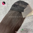 Straight 13X4 lace frontal wigs 10 inches 180% Density