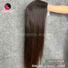 Straight 13X4 lace frontal wigs 14 inches 180% Density