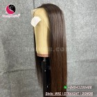 Straight 13X4 lace frontal wigs 24 inches 180% Density