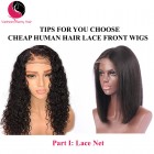 Tips for you to choose cheap human hair lace front wigs( Part I)