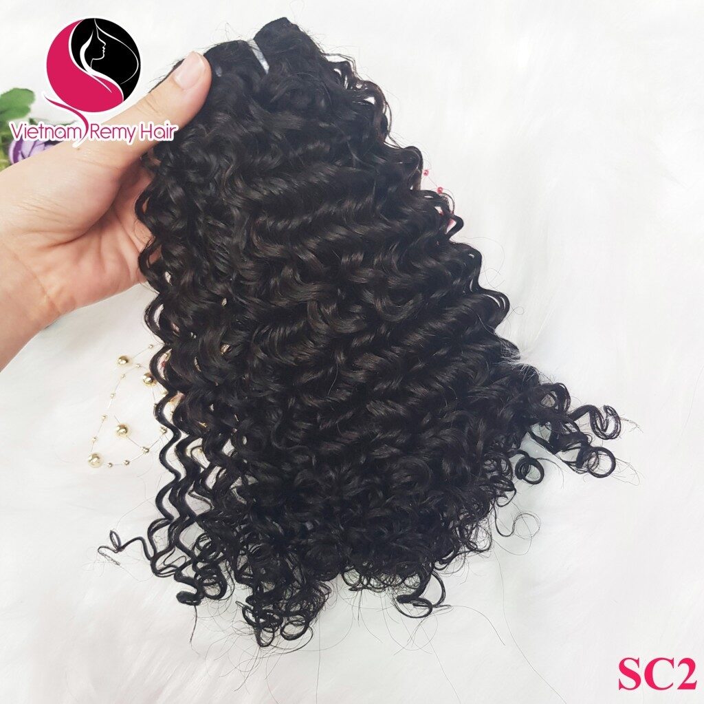 curly natural weave