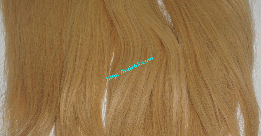 10 inch blonde weave hair straight remy hair 3