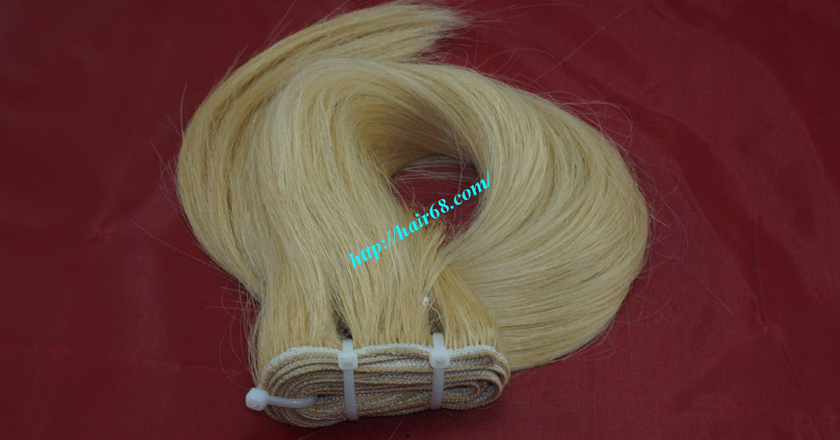 10 inch blonde weave hair straight remy hair 9