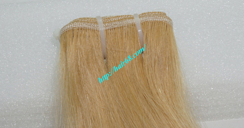 20 inch blonde weave hair straight remy hair 1