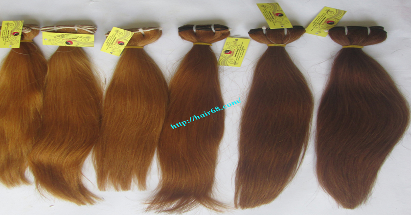 20 inch blonde weave hair straight remy hair 10