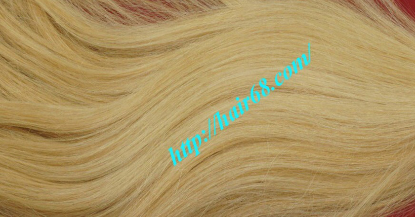 20 inch blonde weave hair straight remy hair 2