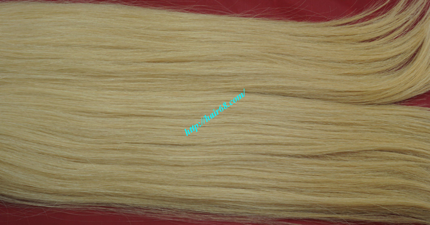 20 inch blonde weave hair straight remy hair 4