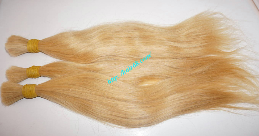 22 inch blonde hair straight single drawn 2