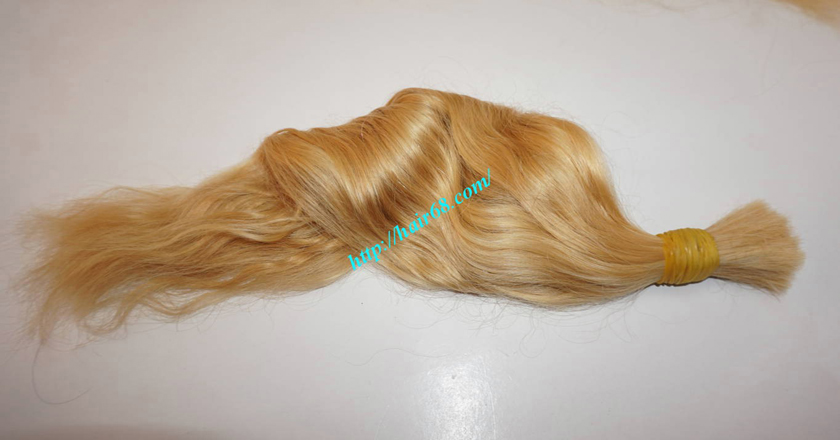 22 inch blonde hair wavy single drawn 1