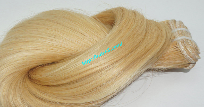 22 inch blonde weave hair straight remy hair 7