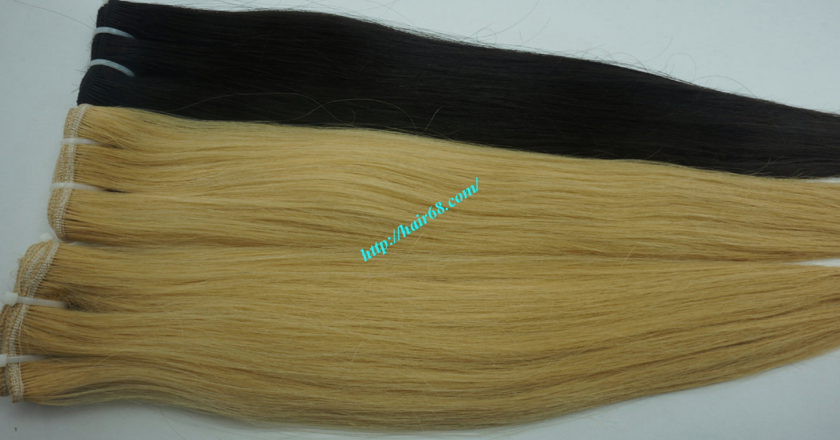 22 inch blonde weave hair straight remy hair 8