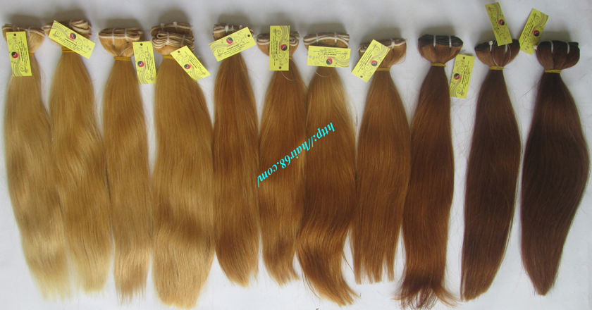 22 inch blonde weave hair straight remy hair 9